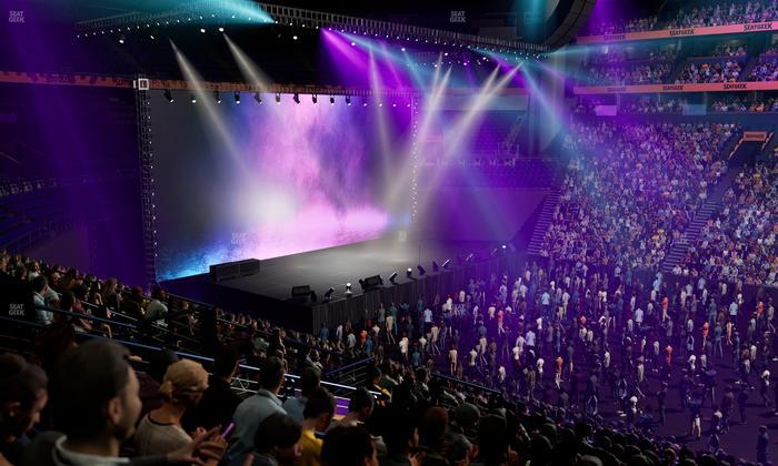 Bridgestone Arena - Section 116 Seat View