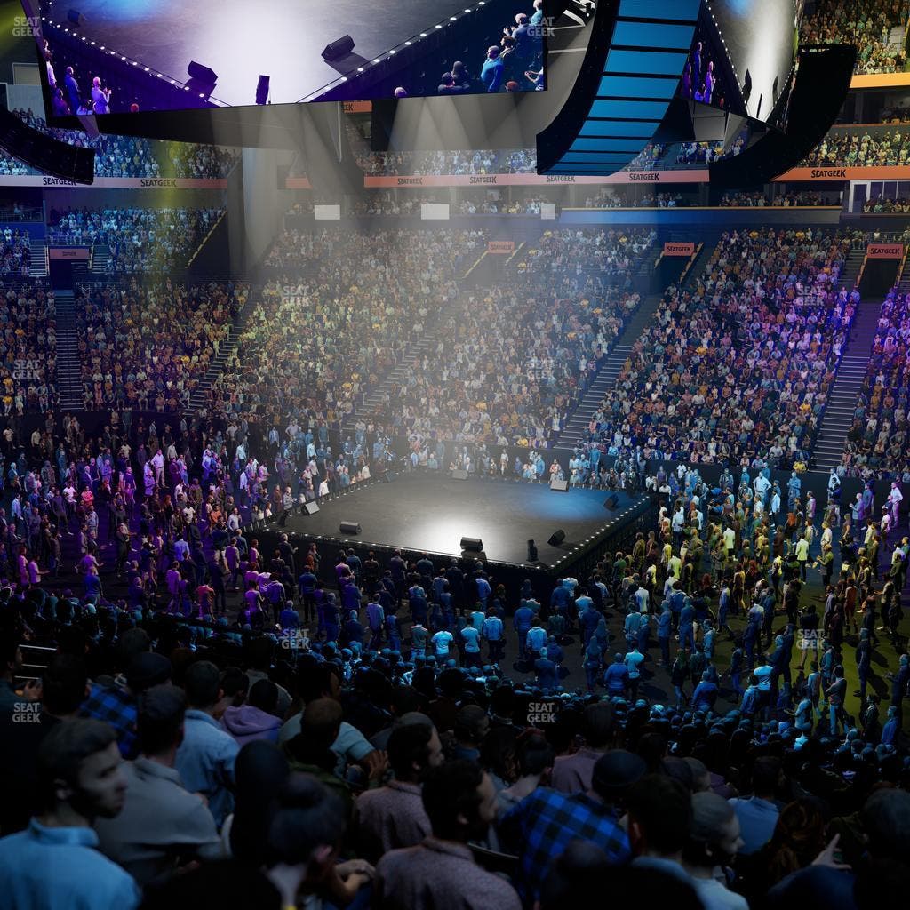 Bridgestone Arena - Section 117 Seat View