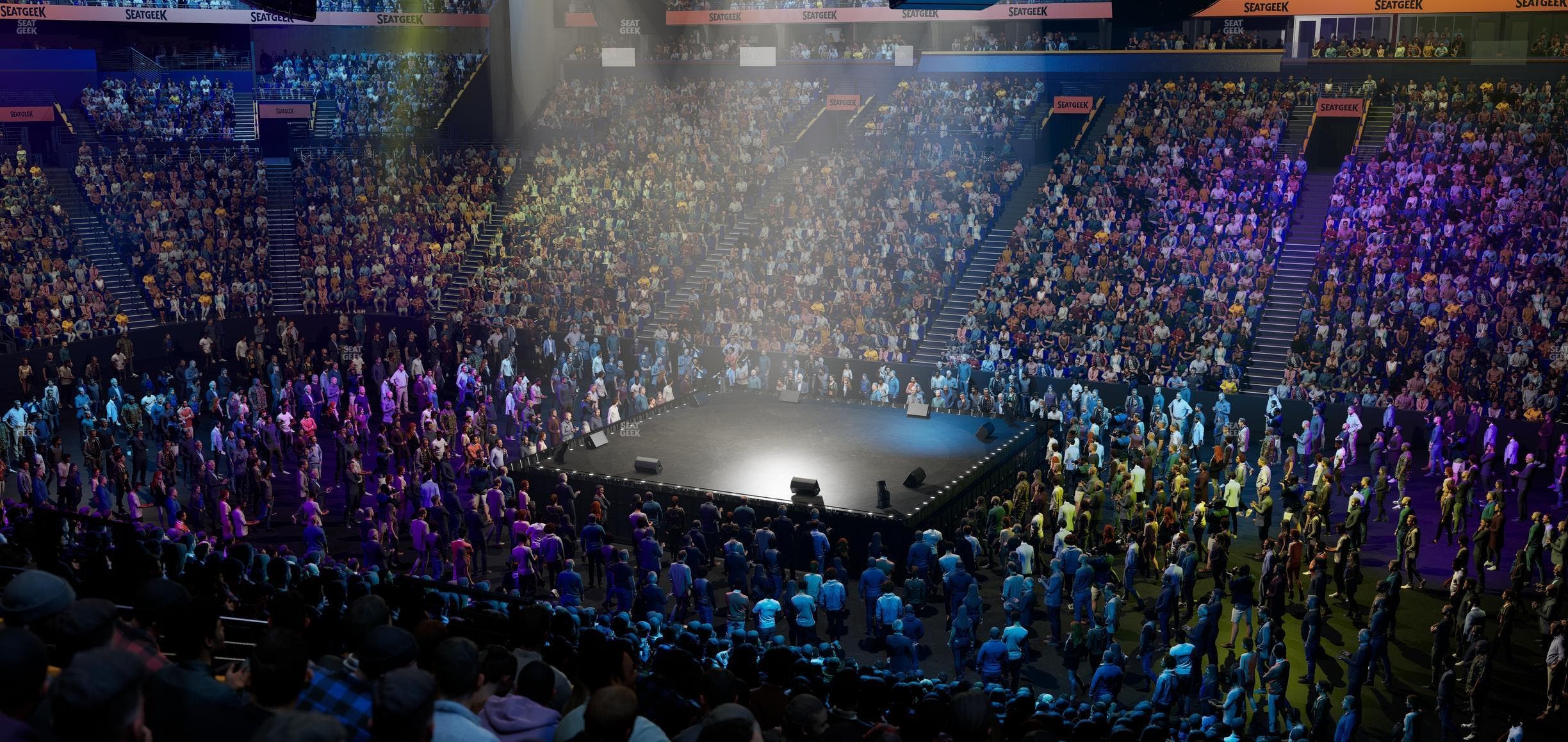 Bridgestone Arena - Section 117 Seat View