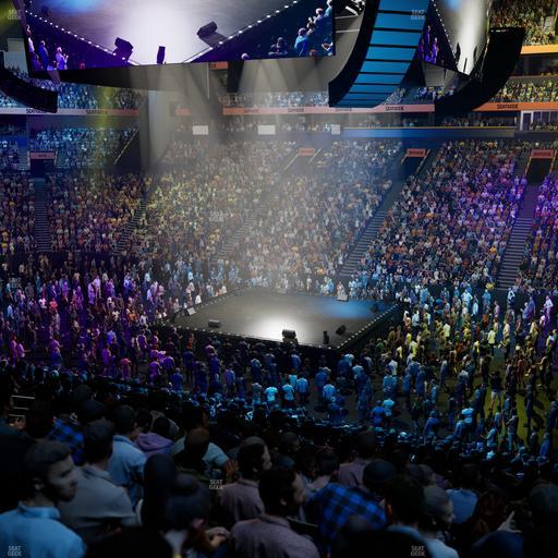 Bridgestone Arena - Section 117 Seat View