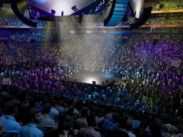 Bridgestone Arena - Section 117 Seat View