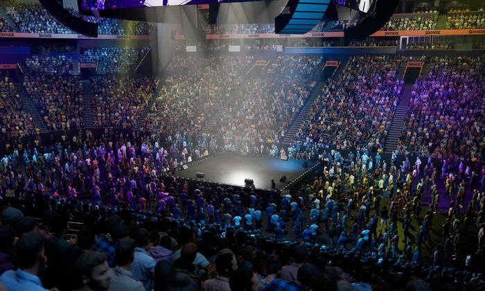 Bridgestone Arena - Section 117 Seat View