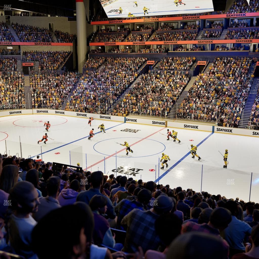 Bridgestone Arena - Section 117 Seat View