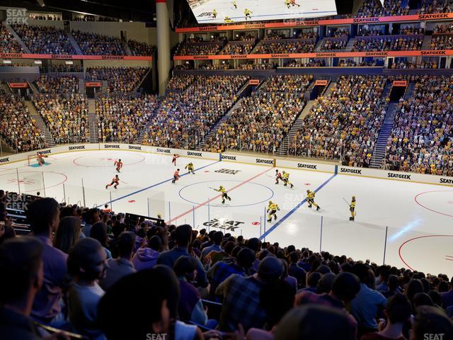 Bridgestone Arena - Section 117 Seat View