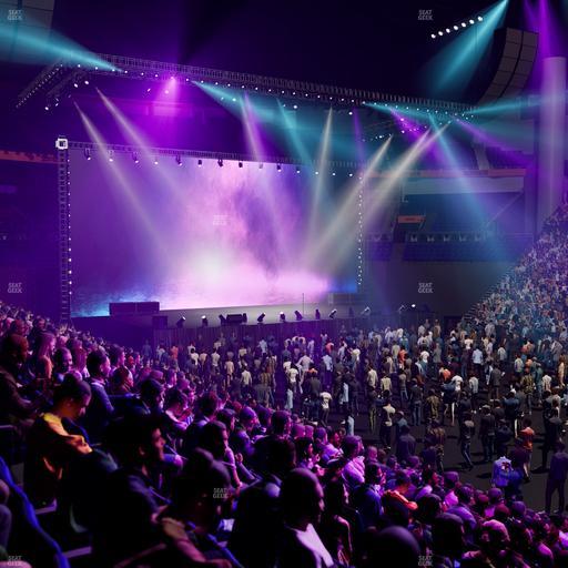 Bridgestone Arena - Section 117 Seat View