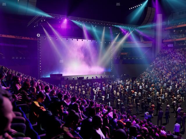 Bridgestone Arena - Section 117 Seat View