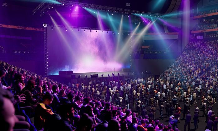 Bridgestone Arena - Section 117 Seat View