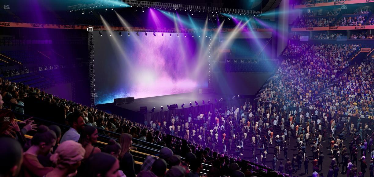 Bridgestone Arena - Section 117 Seat View