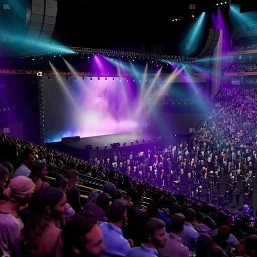 Bridgestone Arena - Section 117 Seat View