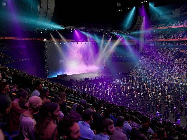 Bridgestone Arena - Section 117 Seat View Bridgestone Arena - Section 117 Seat View