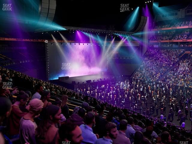 Bridgestone Arena - Section 117 Seat View