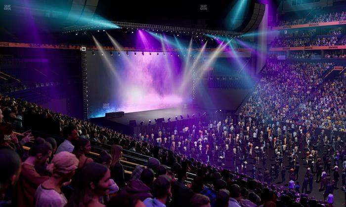 Bridgestone Arena - Section 117 Seat View