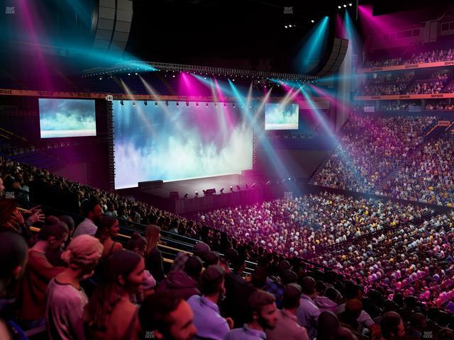 Bridgestone Arena - Section 117 Seat View Bridgestone Arena - Section 117 Seat View