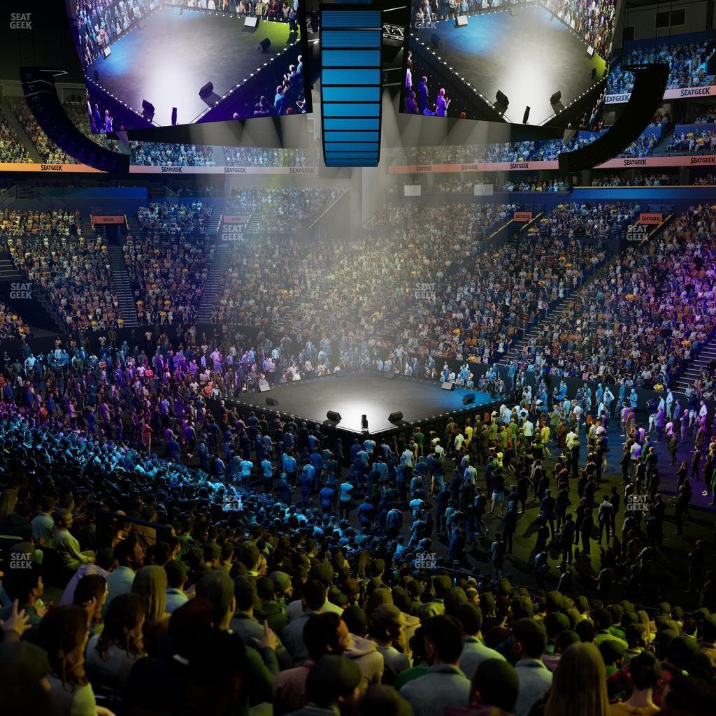 Bridgestone Arena - Section 118 Seat View