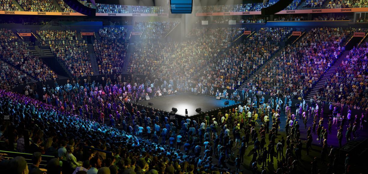Bridgestone Arena - Section 118 Seat View