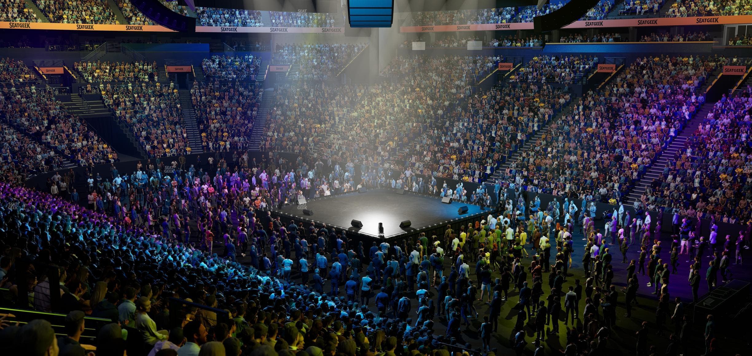 Bridgestone Arena - Section 118 Seat View