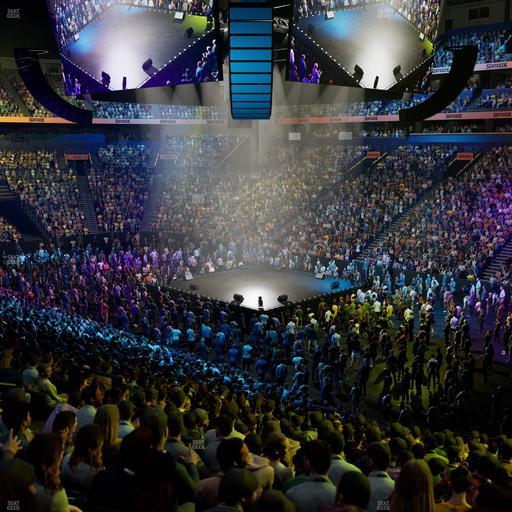 Bridgestone Arena - Section 118 Seat View