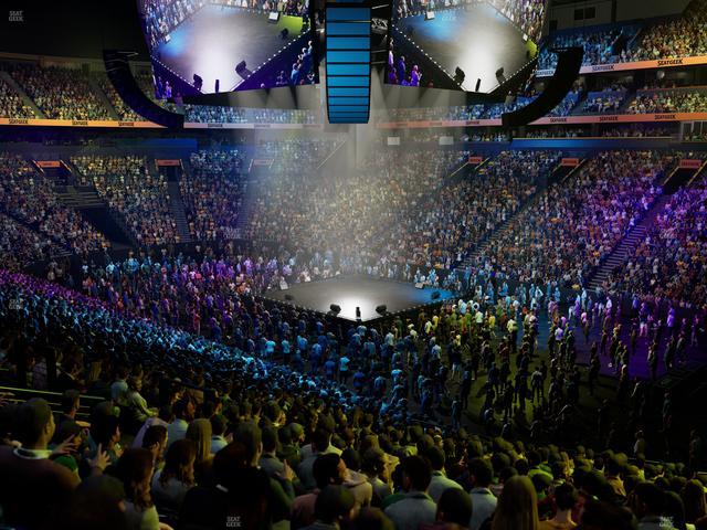 Bridgestone Arena - Section 118 Seat View