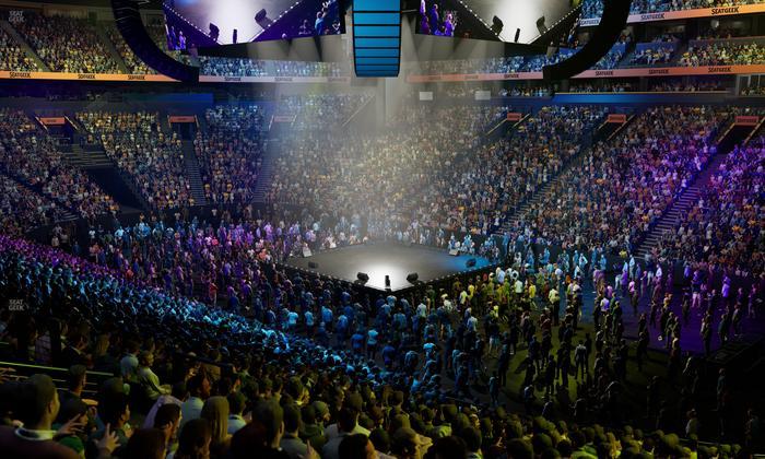 Bridgestone Arena - Section 118 Seat View