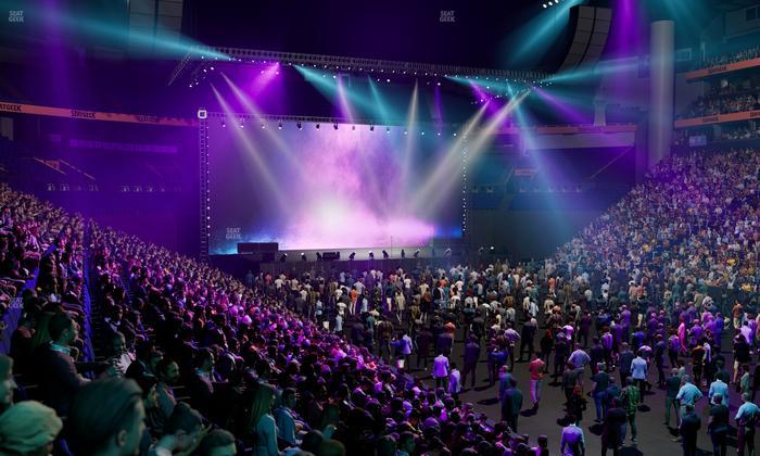 Bridgestone Arena - Section 118 Seat View