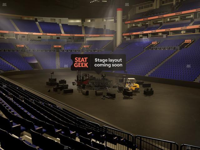 Bridgestone Arena - Section 118 Seat View