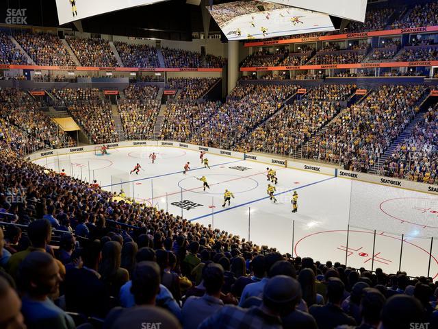 Bridgestone Arena - Section 118 Seat View