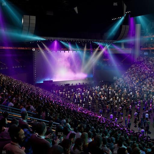 Bridgestone Arena - Section 118 Seat View