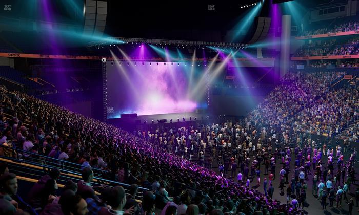 Bridgestone Arena - Section 118 Seat View