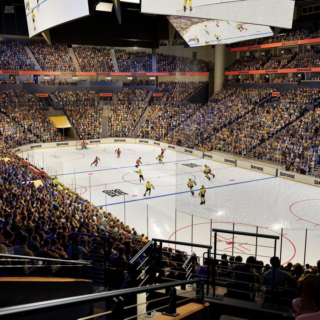 Bridgestone Arena - Section 119 Seat View