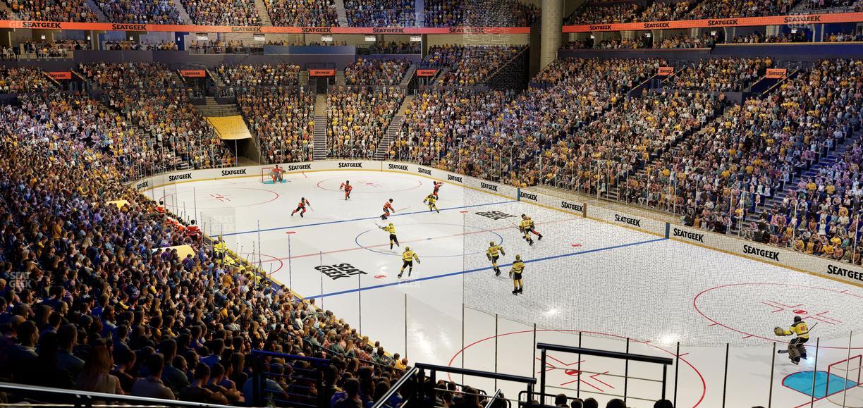 Bridgestone Arena - Section 119 Seat View