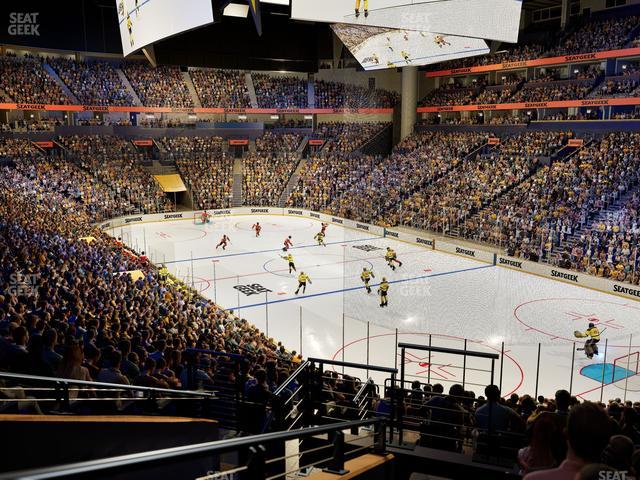 Bridgestone Arena - Section 119 Seat View