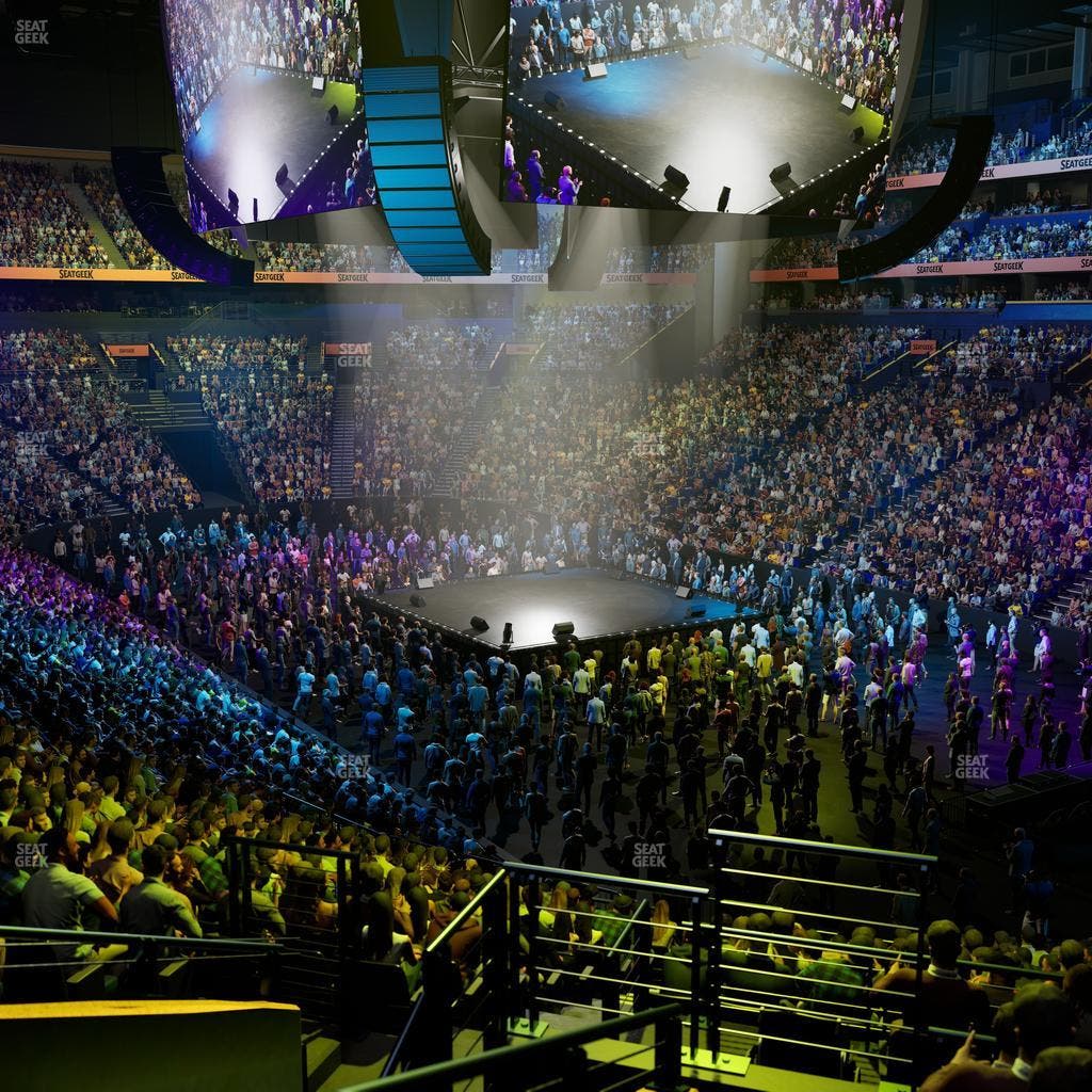 Bridgestone Arena - Section 119 Seat View