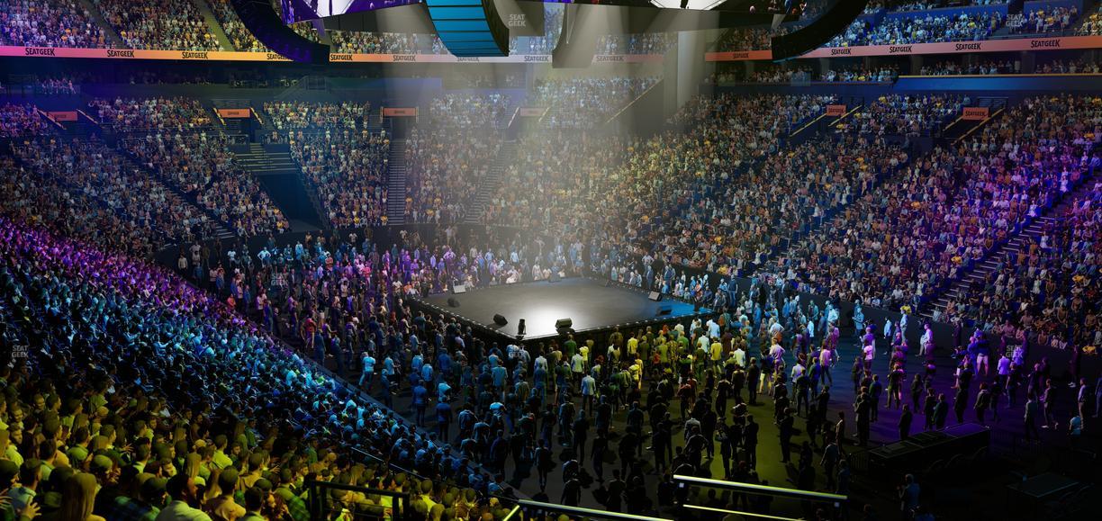 Bridgestone Arena - Section 119 Seat View