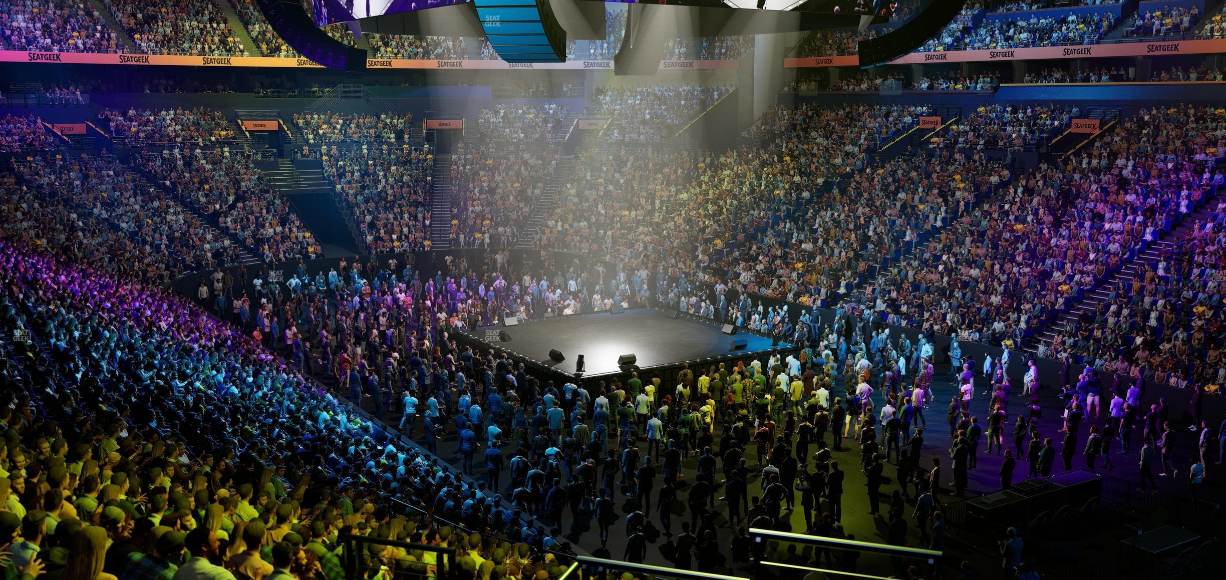 Bridgestone Arena - Section 119 Seat View