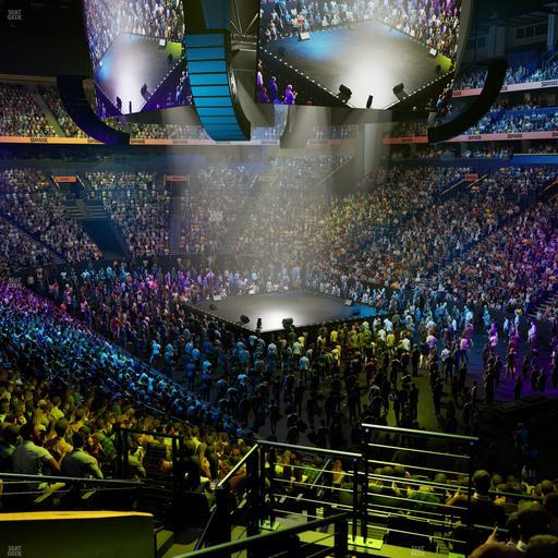 Bridgestone Arena - Section 119 Seat View