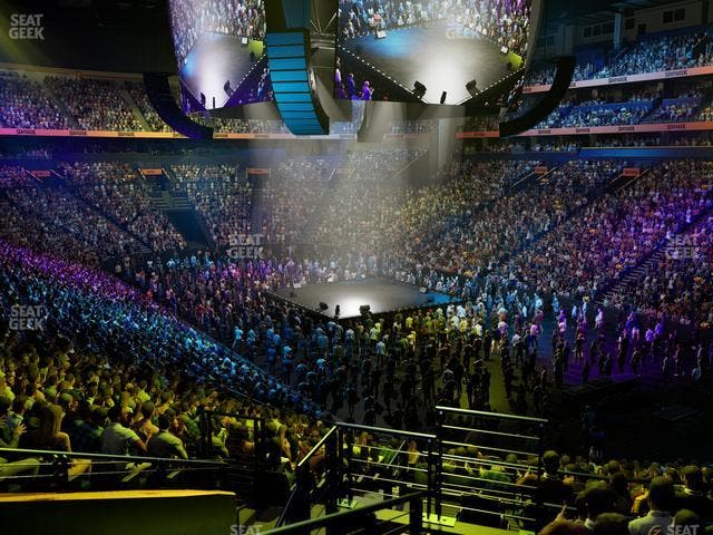 Bridgestone Arena - Section 119 Seat View