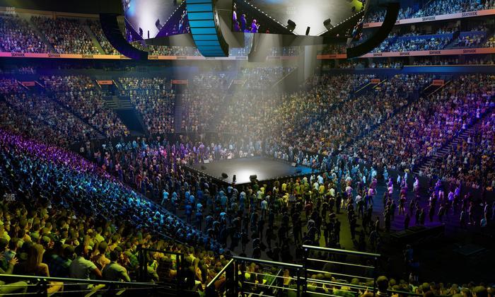 Bridgestone Arena - Section 119 Seat View