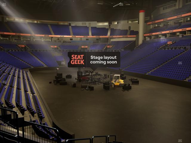 Bridgestone Arena - Section 119 Seat View