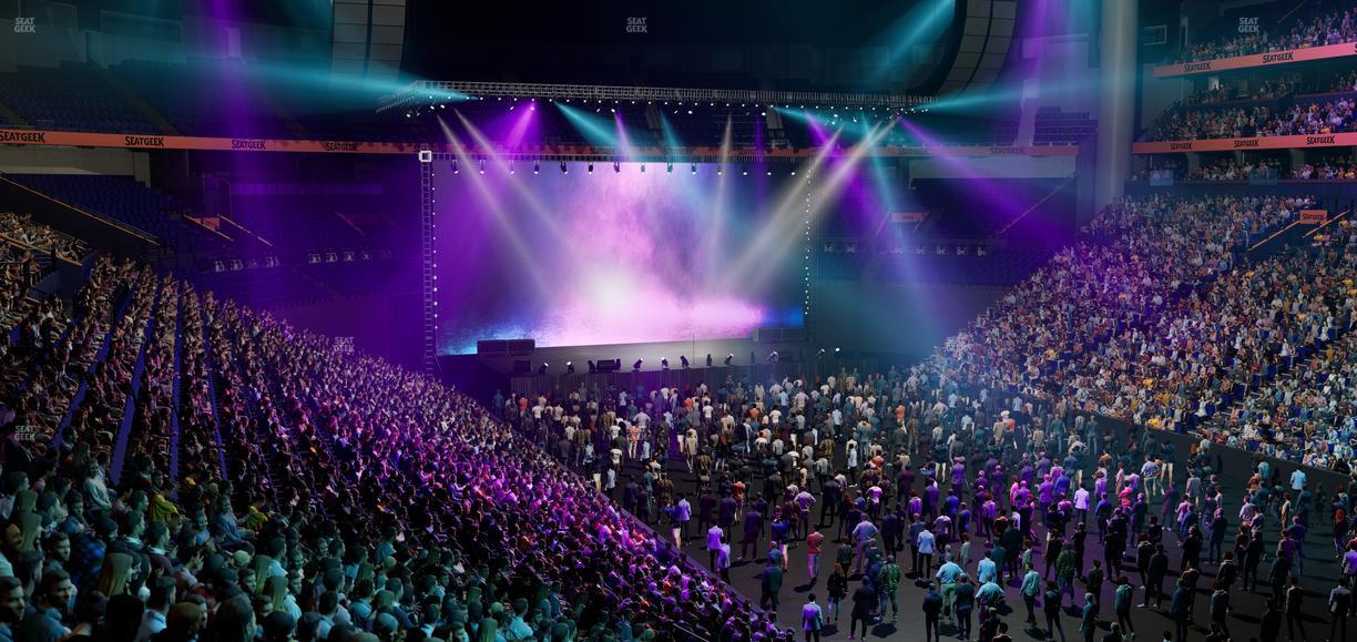 Bridgestone Arena - Section 119 Seat View