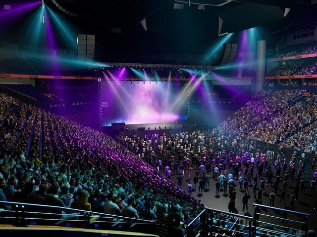 Bridgestone Arena - Section 119 Seat View Bridgestone Arena - Section 119 Seat View