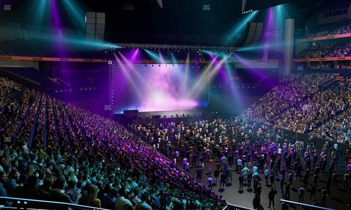 Bridgestone Arena - Section 119 Seat View