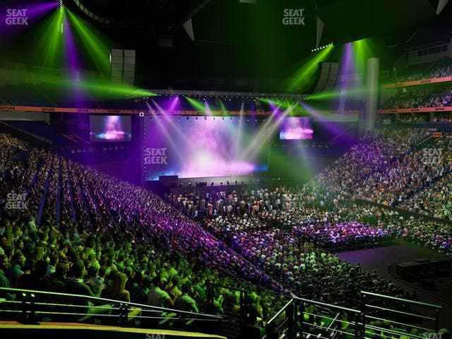 Bridgestone Arena - Section 119 Seat View