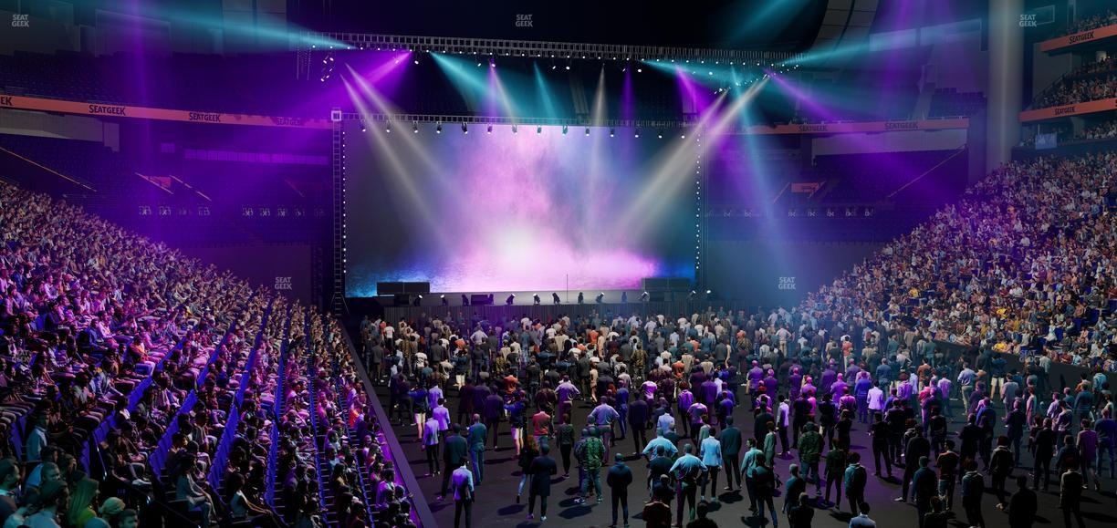 Bridgestone Arena - Section 119 Seat View