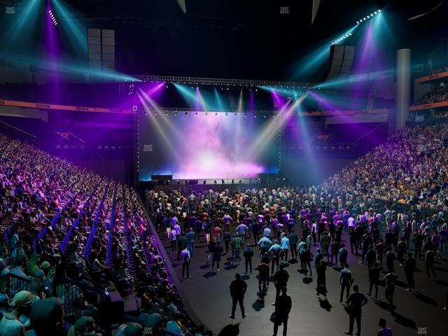 Bridgestone Arena - Section 119 Seat View