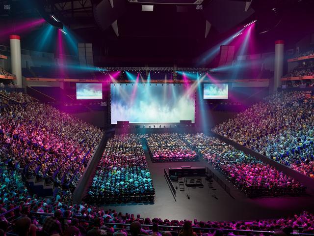 Bridgestone Arena - Section 120 Seat View Bridgestone Arena - Section 120 Seat View