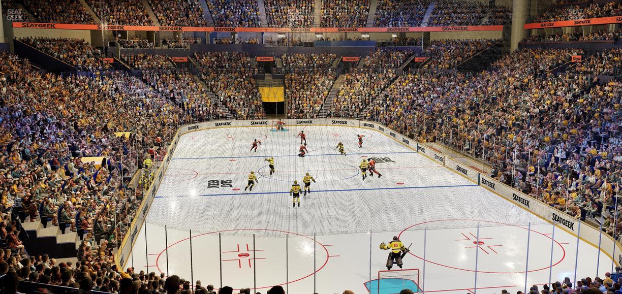 Bridgestone Arena - Section 120 Seat View