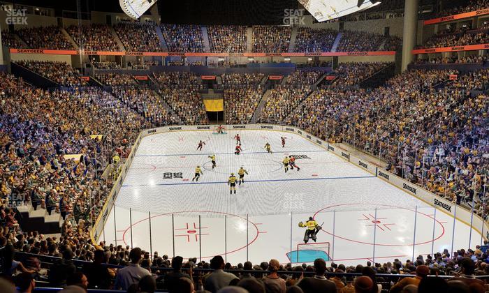 Bridgestone Arena - Section 120 Seat View
