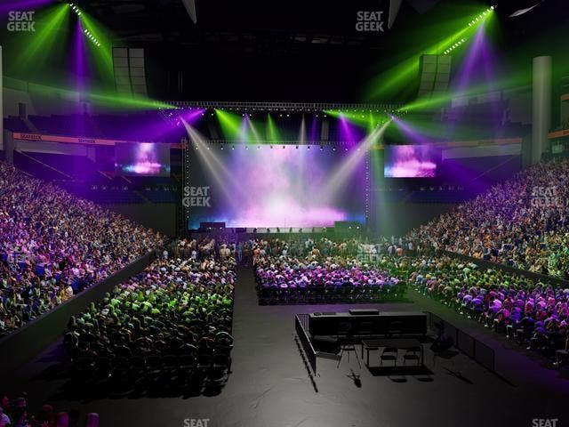 Bridgestone Arena - Section 120 Seat View