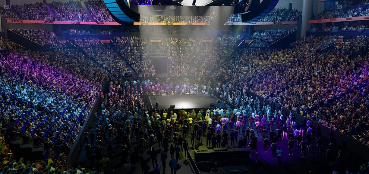 Bridgestone Arena - Section 120 Seat View