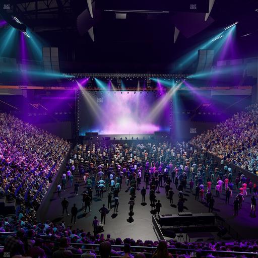 Bridgestone Arena - Section 120 Seat View